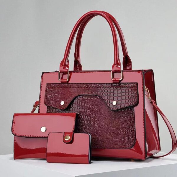 3-in-1 side-pattern-handbag