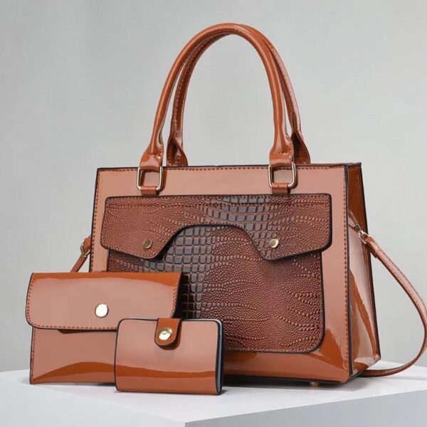 3-in-1 side-pattern-handbag