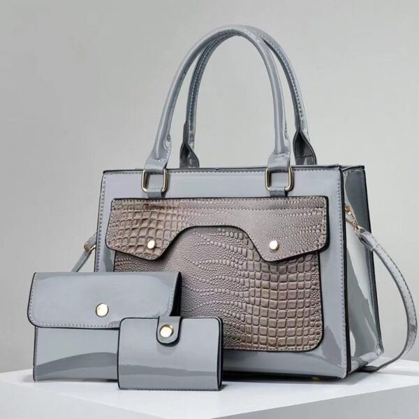3-in-1 side-pattern-handbag