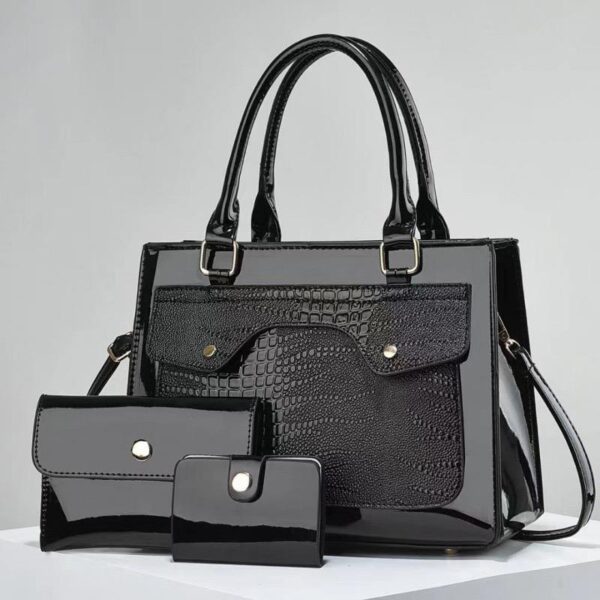 3-in-1 side-pattern-handbag