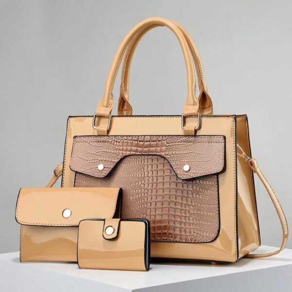 3-in-1 side-pattern-handbag